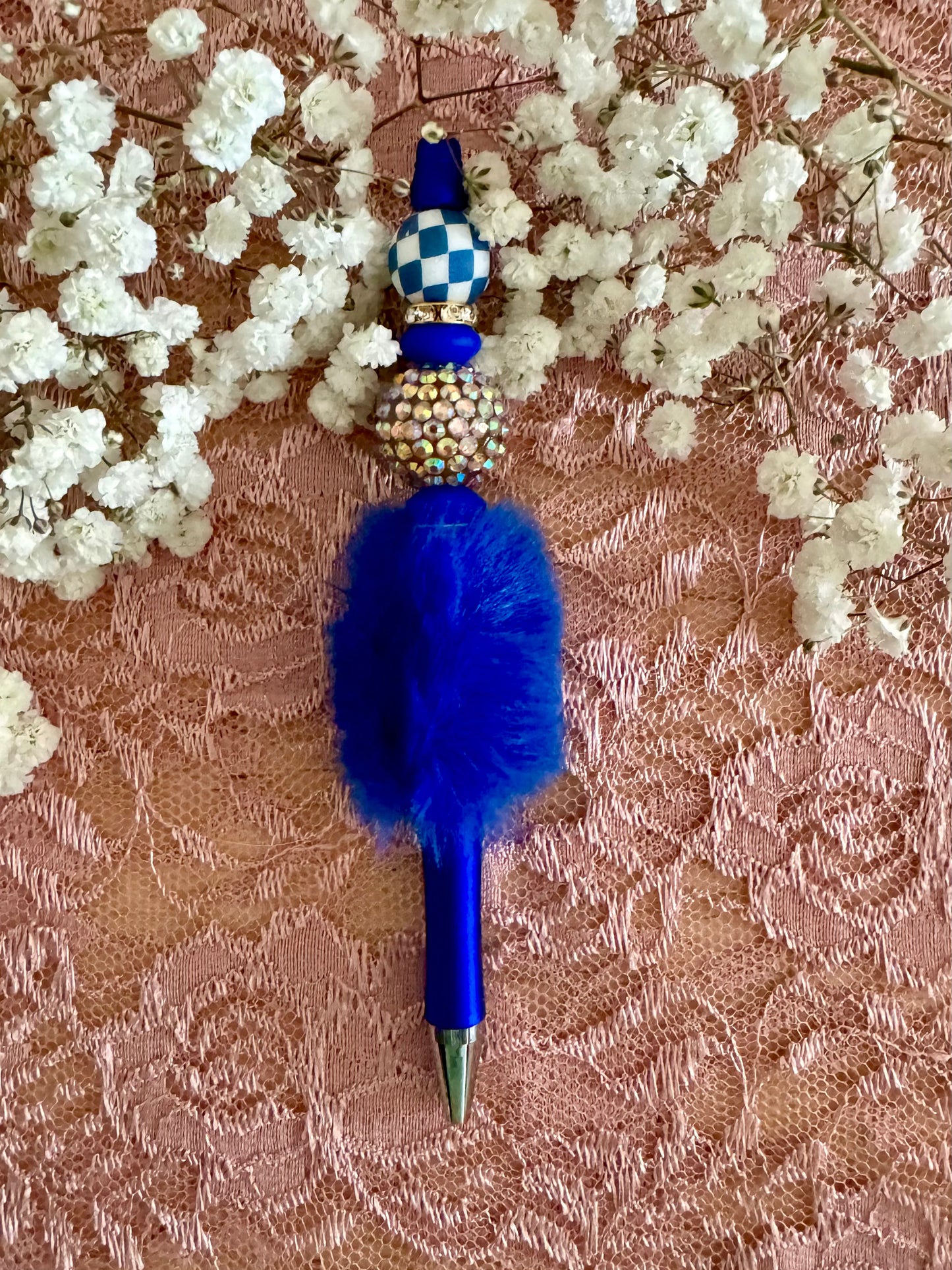 Floofy Blue Pen