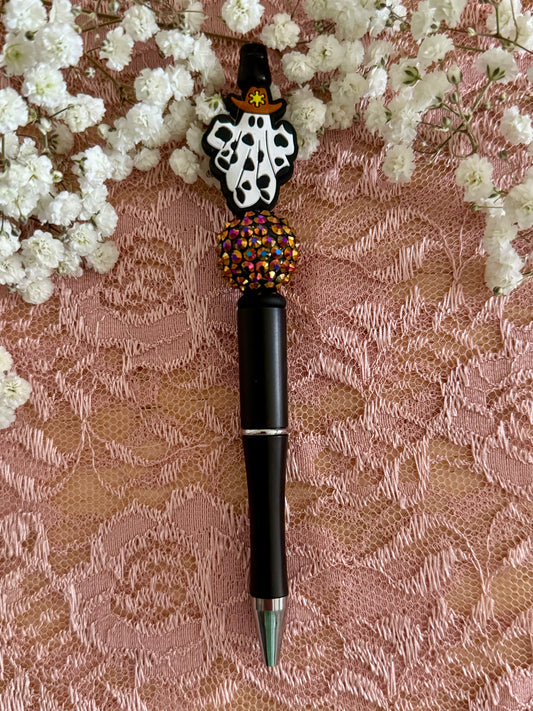 Cowboy Ghost Rhinestone Pen
